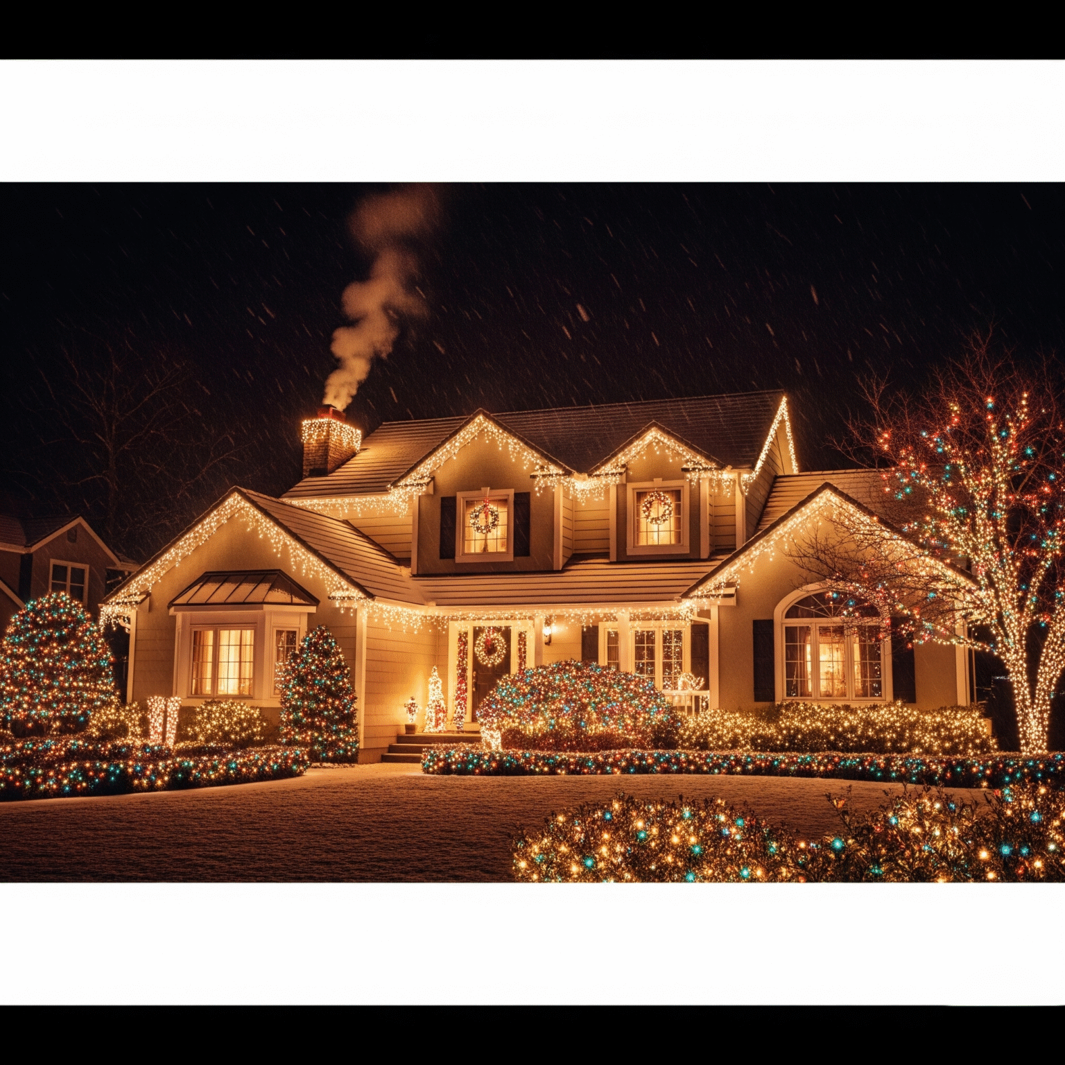 25 Christmas Lights on House Exterior Ideas 2025: Stylish Holiday ...