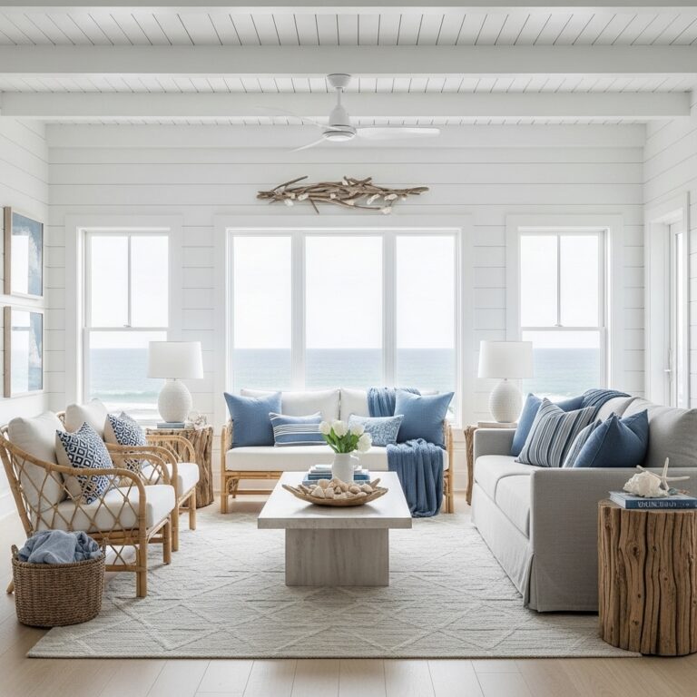 coastal living room ideas decoration