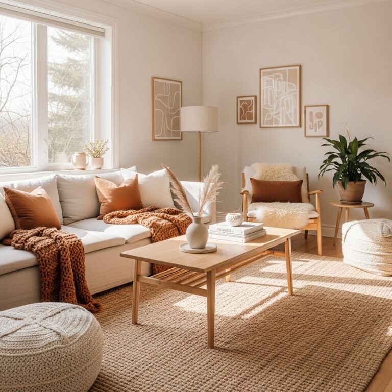 Warm Minimalist Home Decor