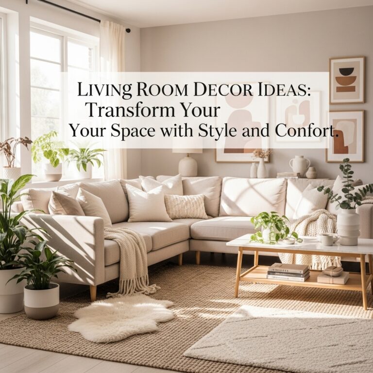Living Room Decor Ideas