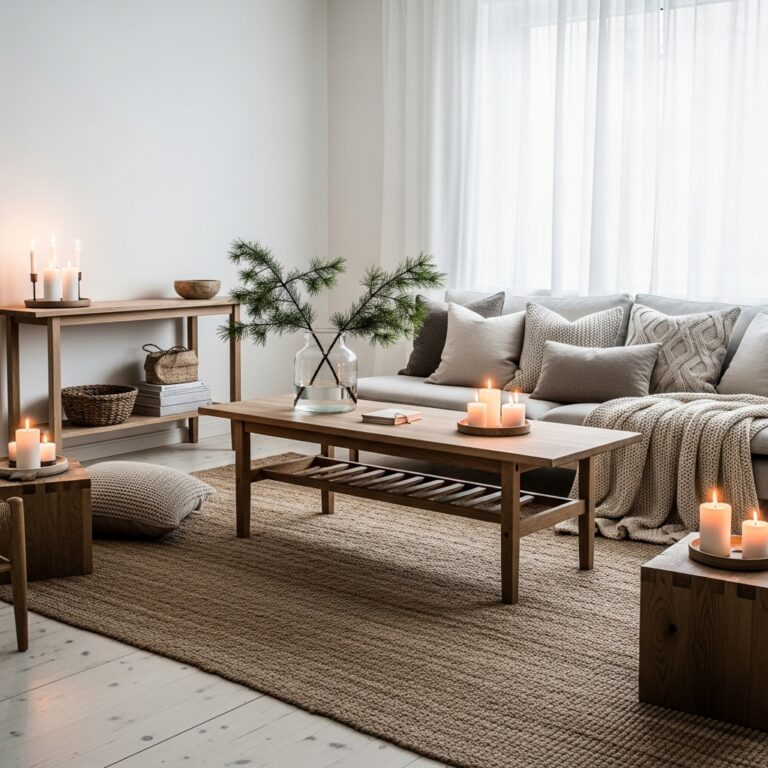 Minimal & Natural Winter Style