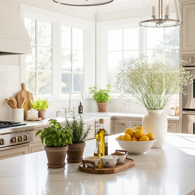 How to Style Your Kitchen Countertop