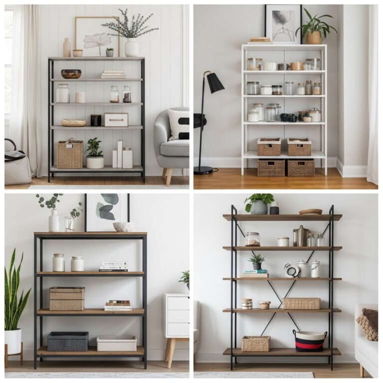 Aesthetic Shelf Styling & Open Shelving Decor