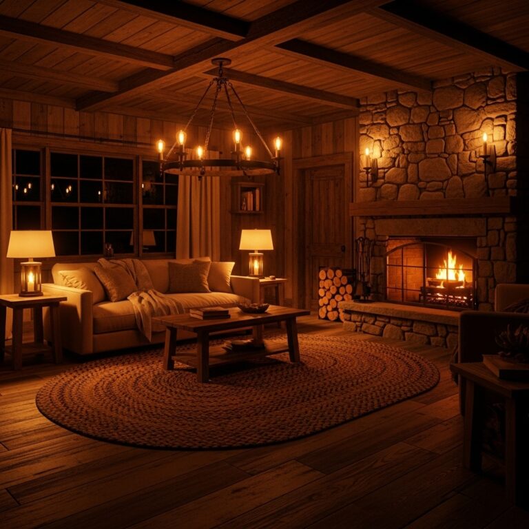 Rustic Living Room Decor