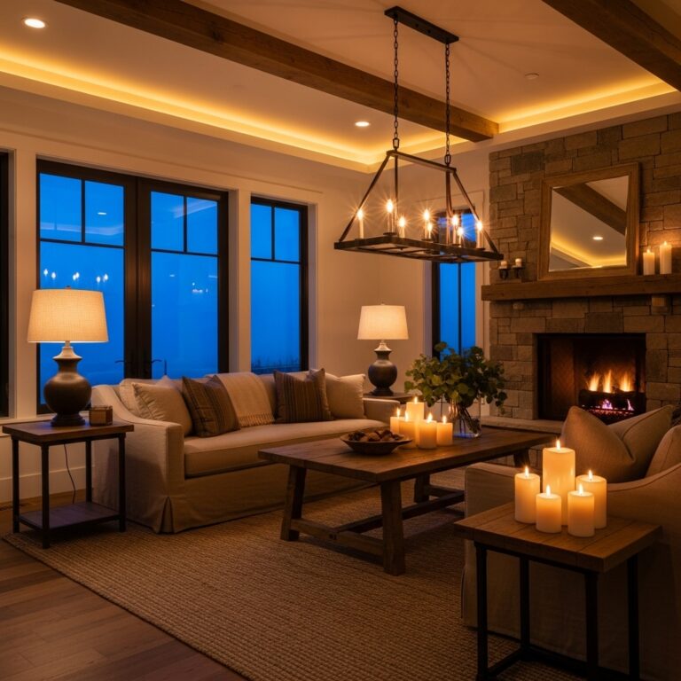 Modern Rustic Living Room Decor