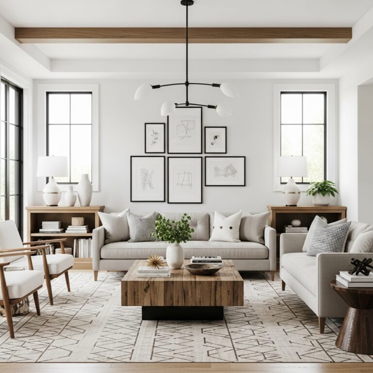 Farmhouse Living Room Ideas