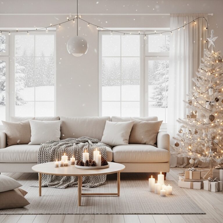 White Christmas Decor