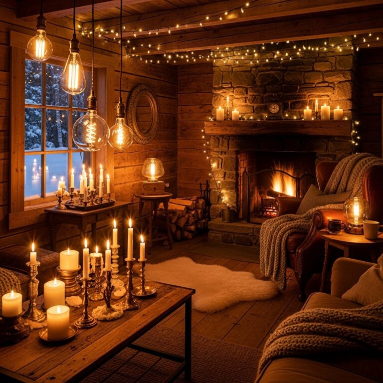 Rustic Winter Decor