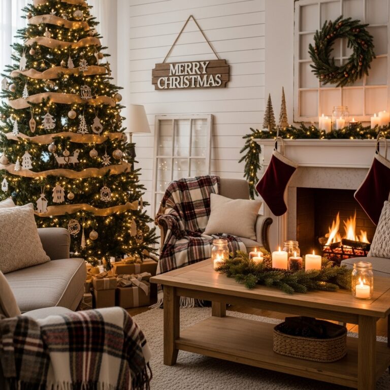 Rustic Farmhouse Christmas Decor