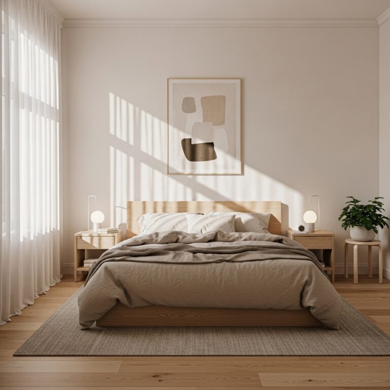 Cozy Minimalist Bedroom