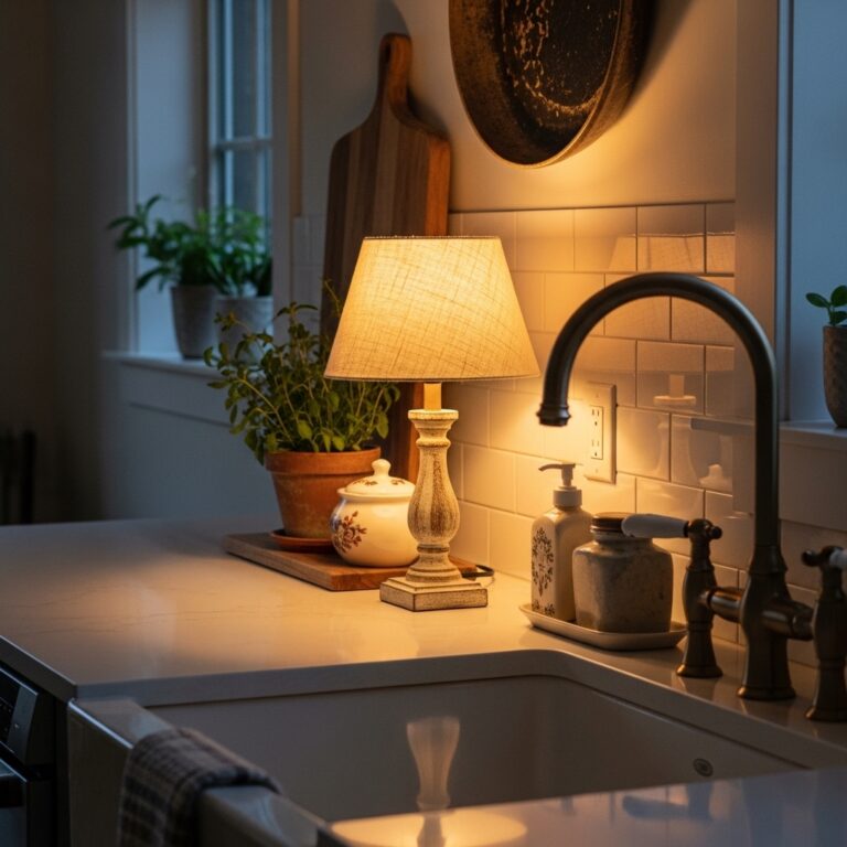 Kitchen Counter Styling
