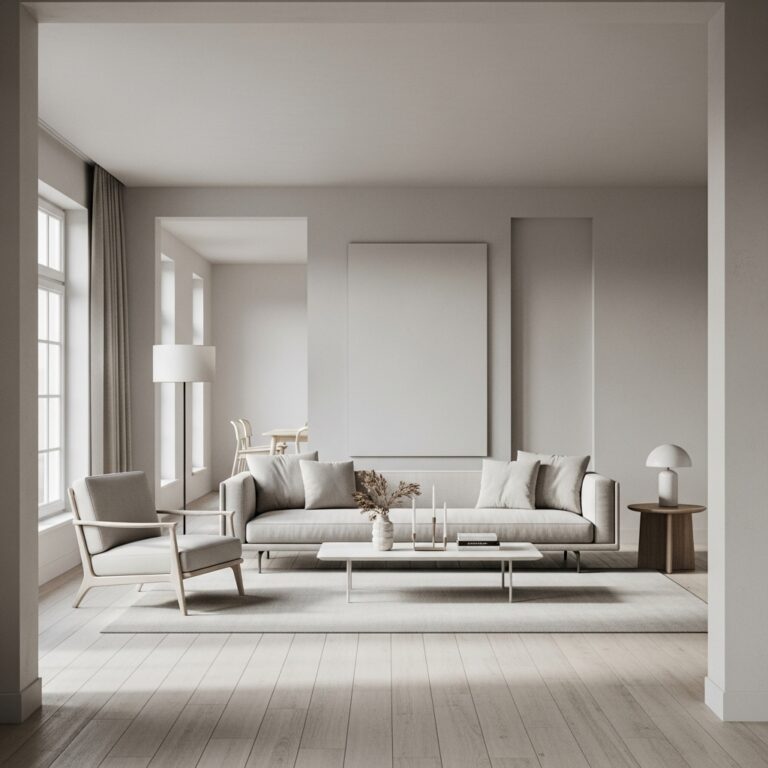 Minimalist Living Room Ideas for Clean, Calm Homes