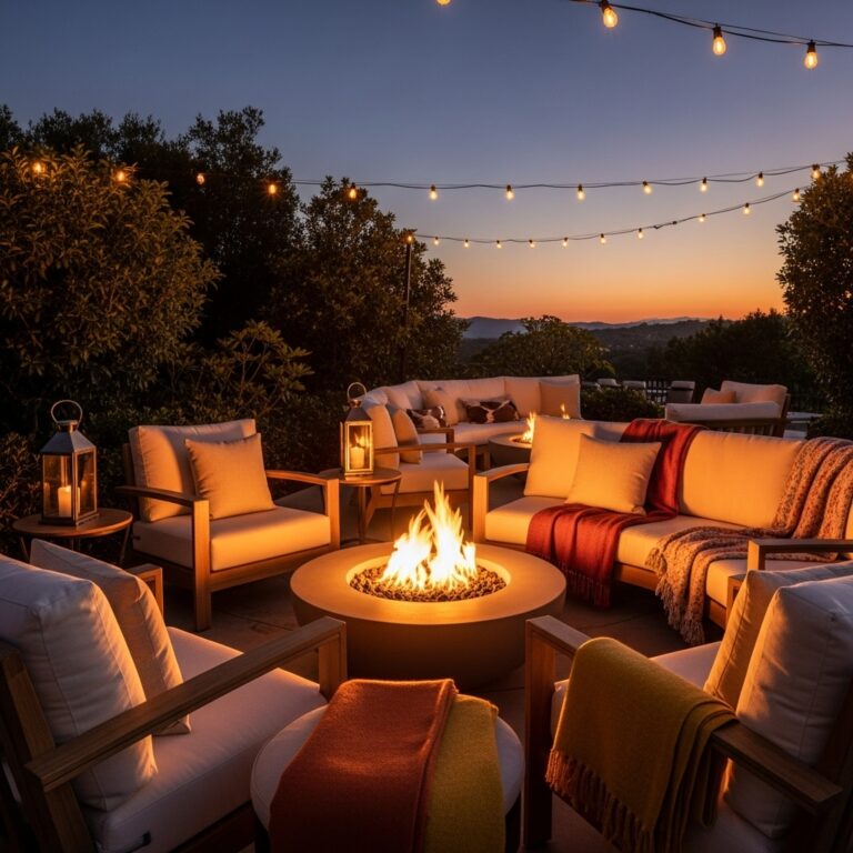 Cozy Outdoor Lounge Ideas for Evenings