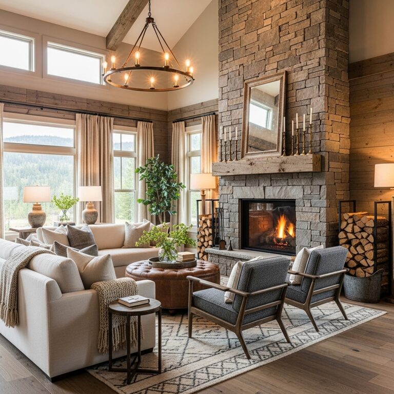 Modern Rustic Living Room Ideas