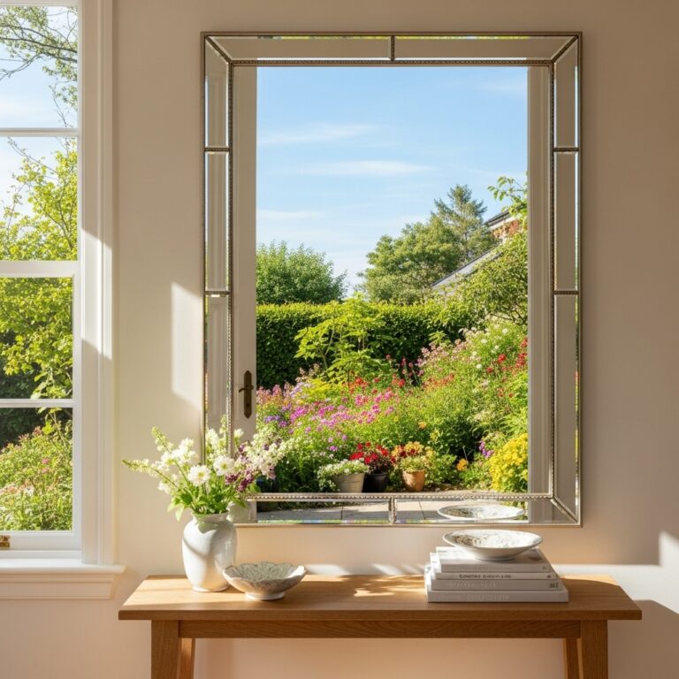 Entryway Mirror Styling Ideas