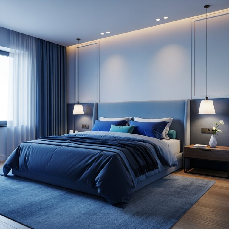 Blue Bedroom Decor