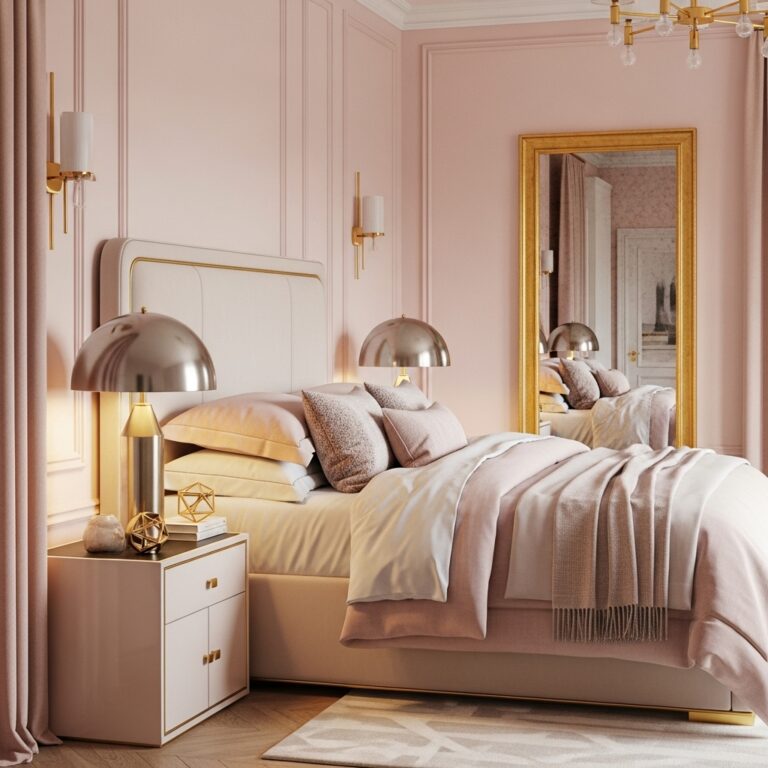 Soft Pink Bedroom Ideas