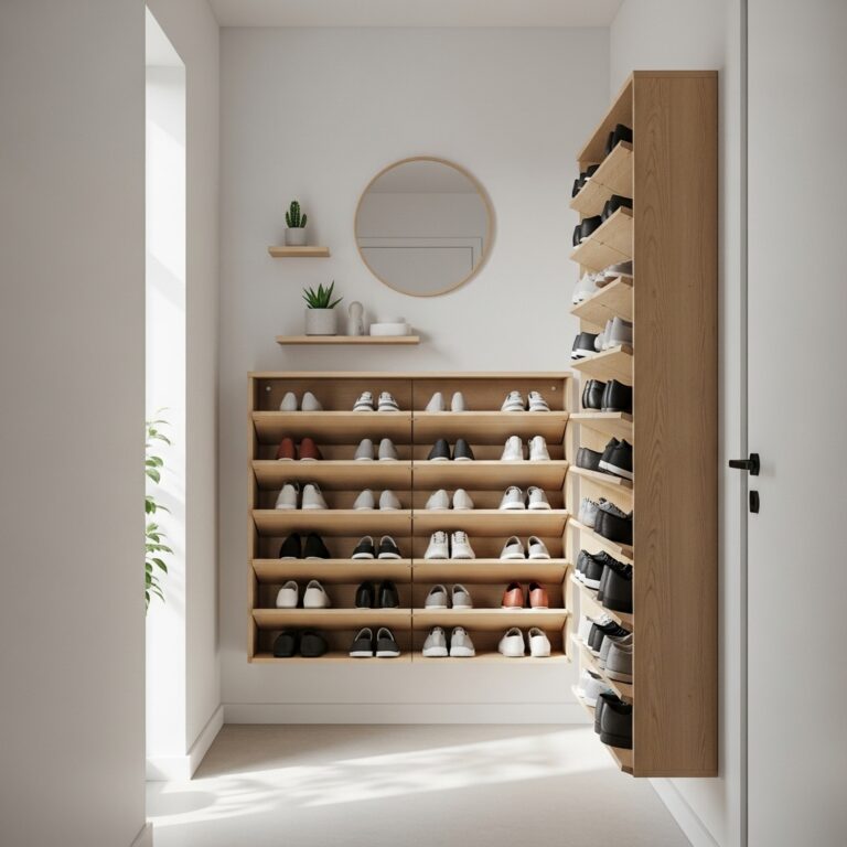 Entryway Shoe Storage Solutions for Small Spaces