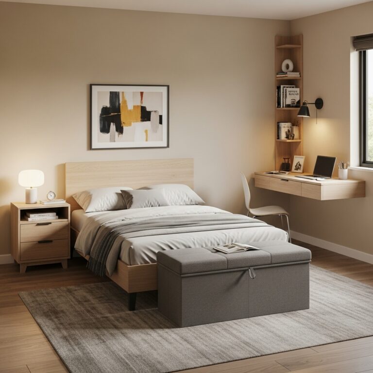 Bedroom Storage Hacks for Small Spaces