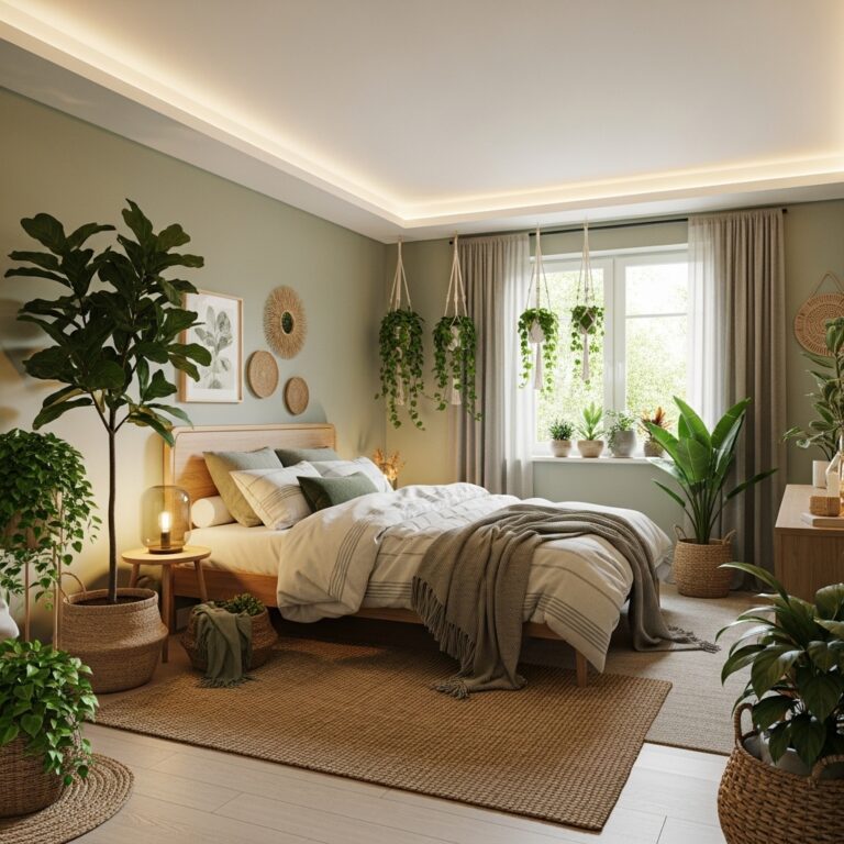 Green Bedroom Decor Ideas