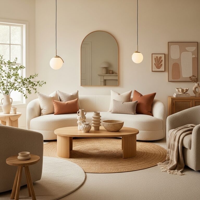 Curved Furniture Living Room Ideas