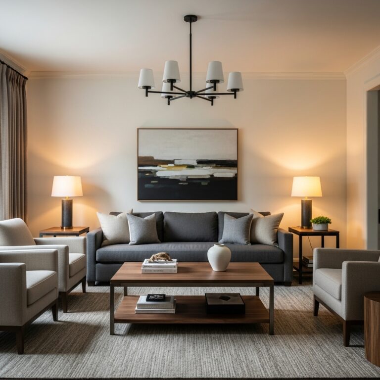 Masculine Living Room Decor Ideas