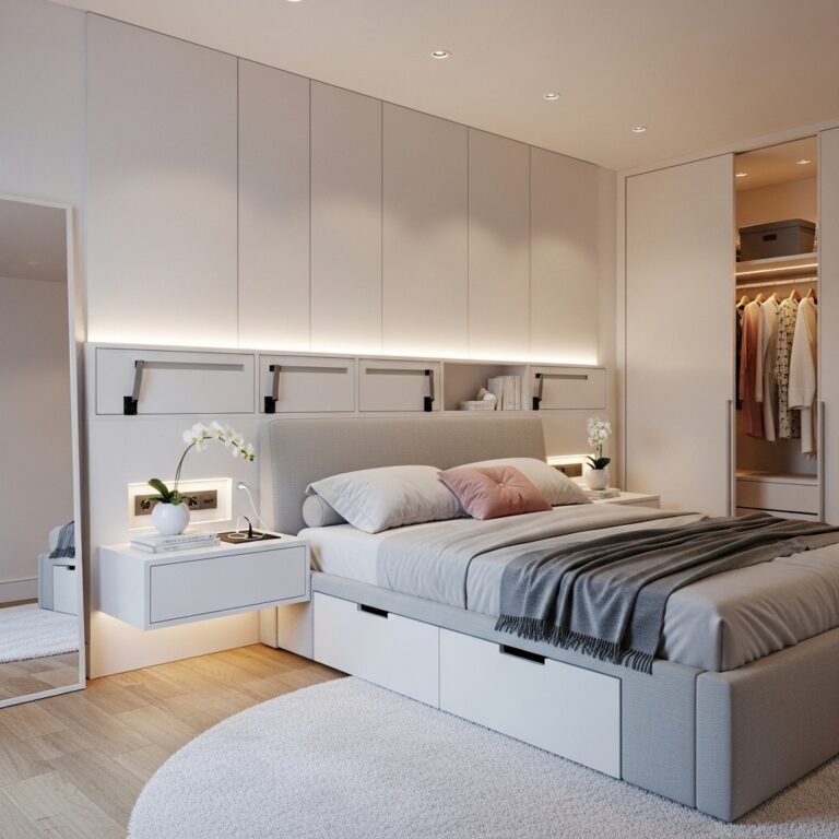 Modern Feminine Bedroom Decor Ideas