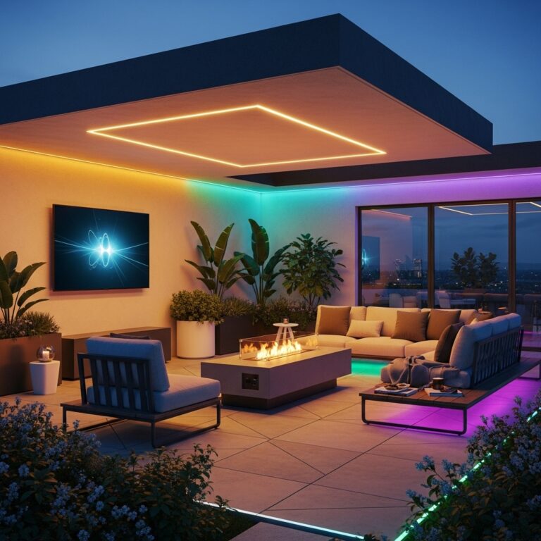 Patio Lighting Ideas That Create Cozy Vibes