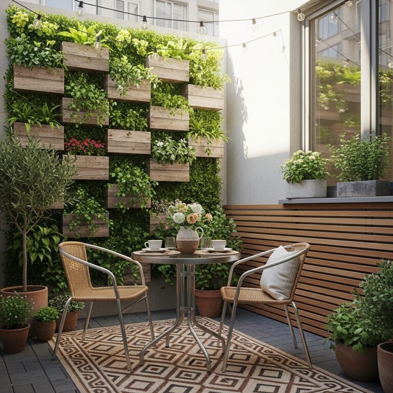 Vertical Garden Ideas for Small Patios