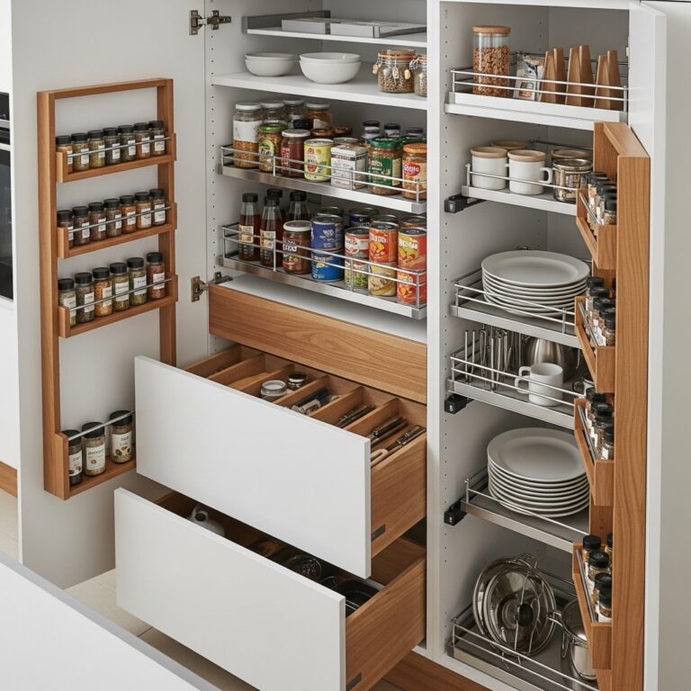 Hidden Kitchen Storage Ideas
